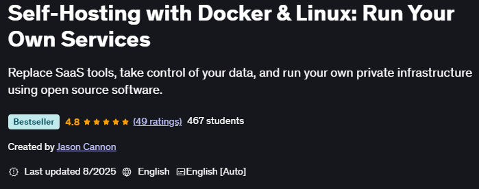 Images · Hôtellerie avec Docker & Linux• Exécutez vos propres services 2025-6
