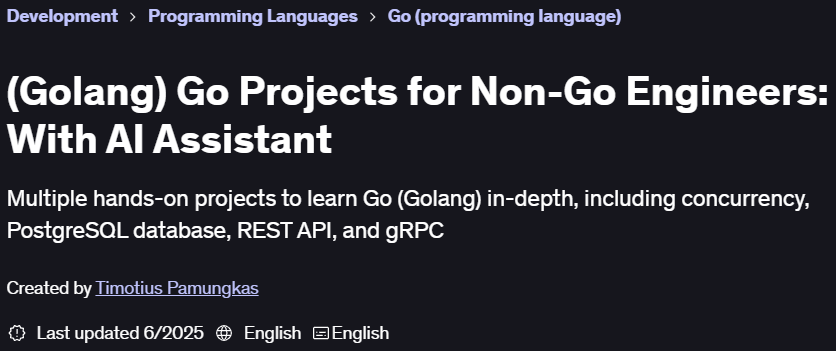 Pictures · Udemy — (Golang) Go Projects for Non-Go Engineers: With AI Assistant 2025-5