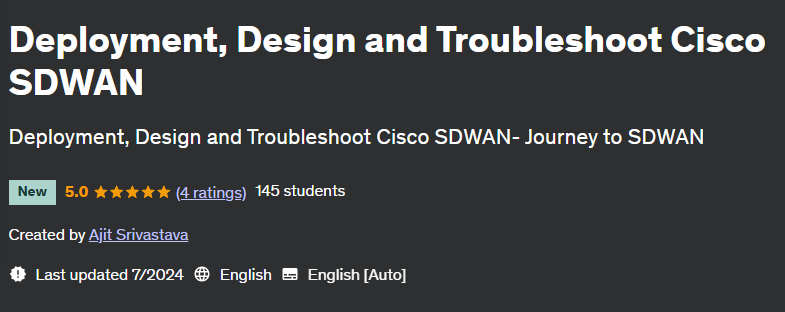 Pictures · Deployment, Design and Troubleshoot Cisco SDWAN 2024-6
