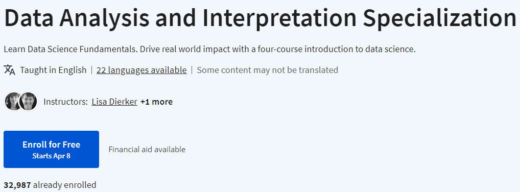 Pictures · Coursera — Data Analysis and Interpretation Specialization 2022-10