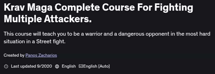 Pictures · Udemy — Krav Maga Complete Course For Fighting Multiple Attackers. 2020-9