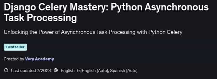 Bilder · Django Das Celery Mastery: Python Asynchrone Aufgabenverarbeitung 2023-7