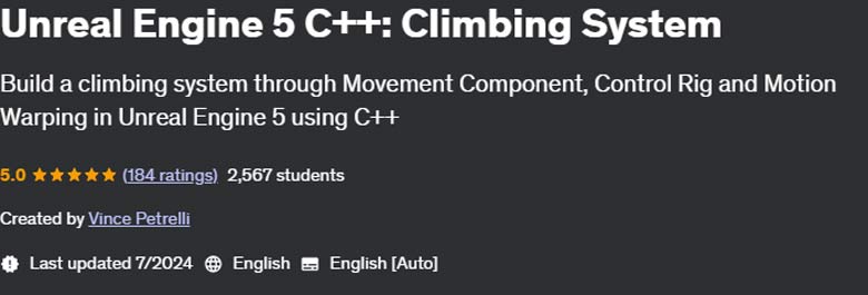 Pictures · Unreal Engine 5 C++: Climbing System 2023-5