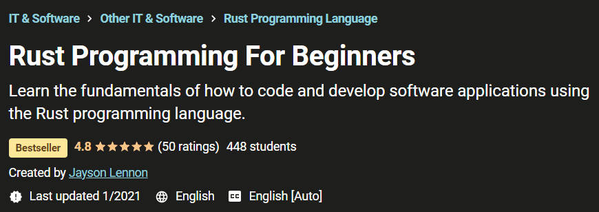 Pictures · Rust Programming For Beginners 2021-1
