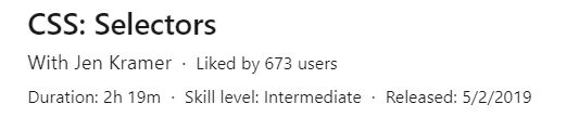 Pictures · LinkedIn — CSS: Selectors 2024-1