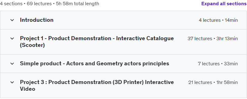 Course topics · Udemy — Comprehensive SolidWorks Composer Course / Zero to Hero 2024-3