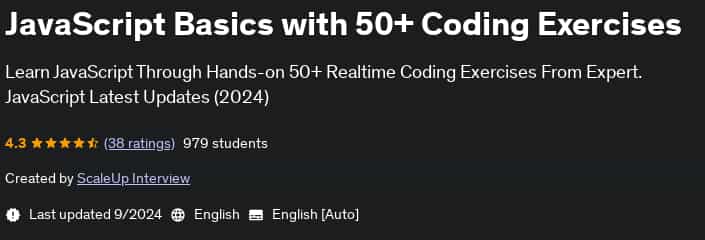 Pictures · JavaScript Basics with 50+ Coding Exercises 2024-9
