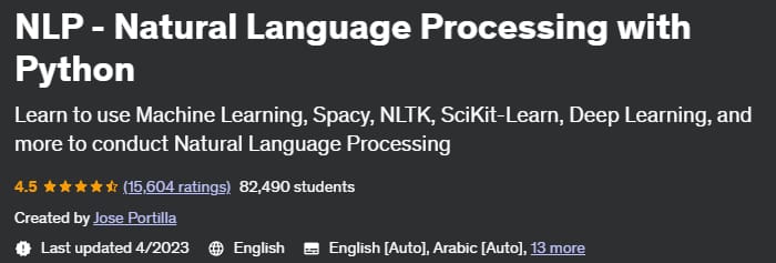 Pictures · Udemy — NLP – Natural Language Processing with Python 2023-4