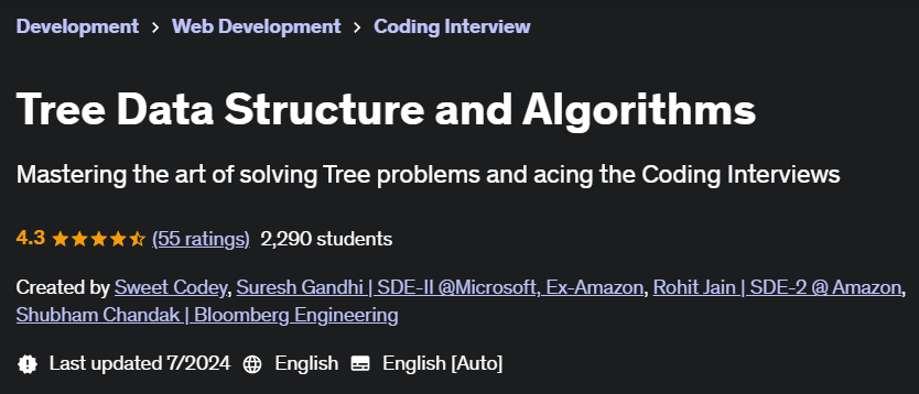 Pictures · Tree Data Structure and Algorithms 2024-7
