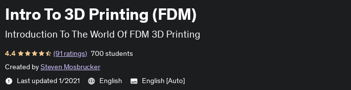 Pictures · Intro To 3D Printing (FDM) 2021-1