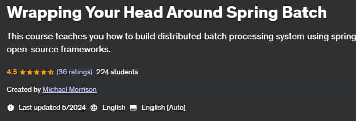 Pictures · Udemy — Wrapping Your Head Around Spring Batch 2024-5