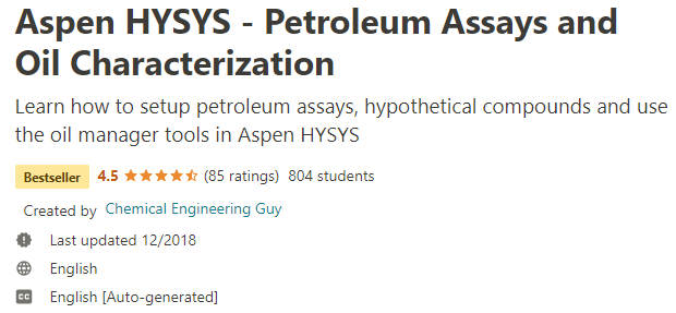 Pictures · Udemy — Aspen HYSYS – Petroleum Assays and Oil Characterization 2018-12