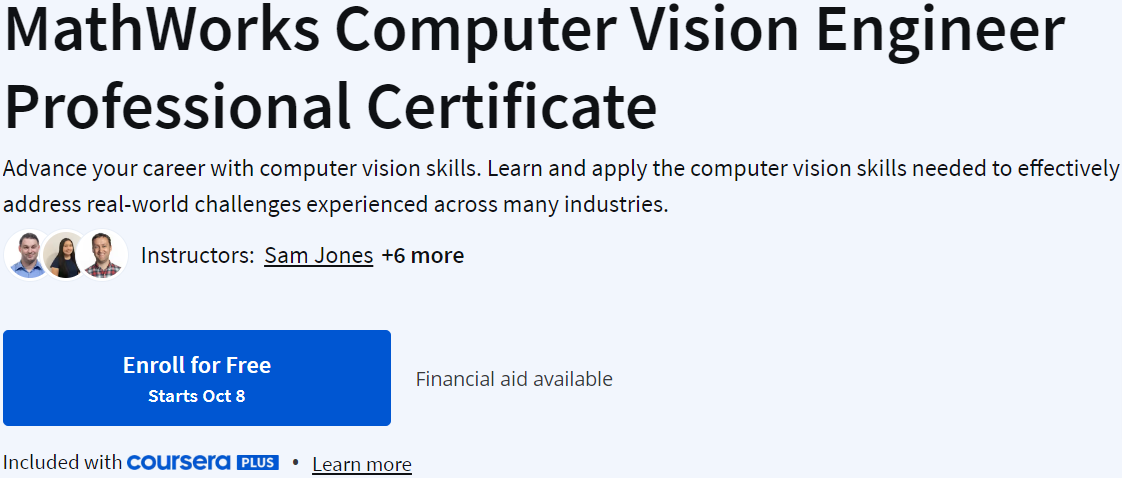 Pictures · Coursera — MathWorks Computer Vision Engineer Professional Certificate 2024-9