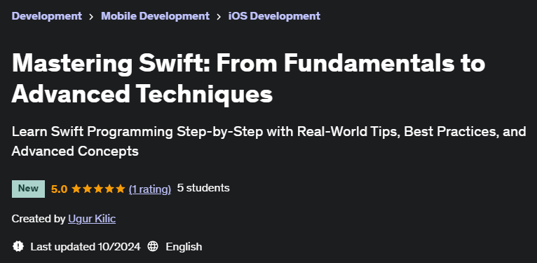 Pictures · Udemy — Mastering Swift: From Fundamentals to Advanced Techniques 2024-10