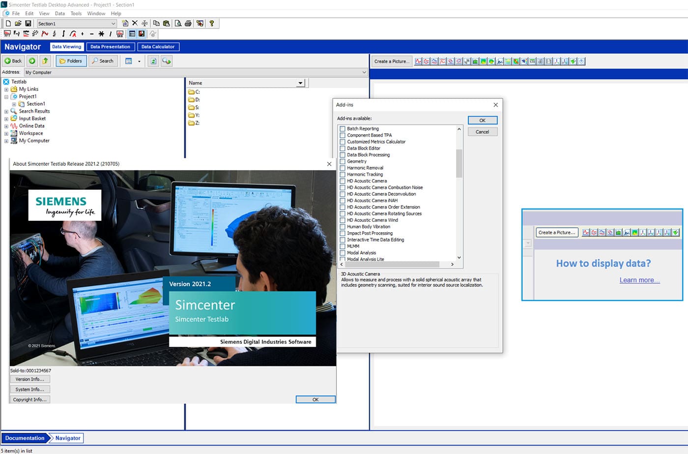 Pictures · Siemens Simcenter Testlab 2021.2.0 x64