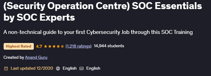 Imágenes · (Centro de operaciones de seguridad) SOC Essentials por expertos SOC 2022-10