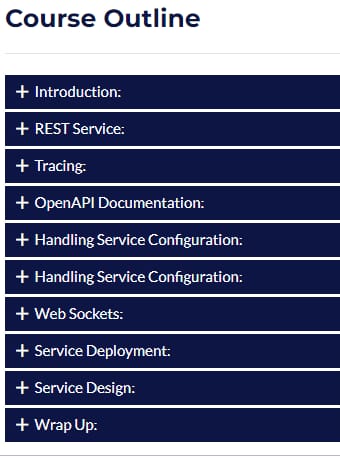 Course topics · Ardan Labs – Rust as a Service 2024-5