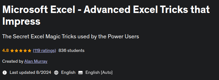 Pictures · Microsoft Excel – Advanced Excel Tricks that Impress 2024-8