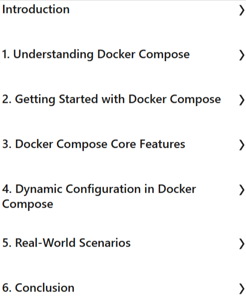 موضوعات الدورة · التعلم Docker مكونات: إدارة التطبيقات المتعددة الحاويات البسيطة 2026-1