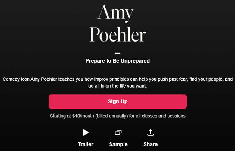 Pictures · Masterclass — Prepare to Be Unprepared 2023-12
