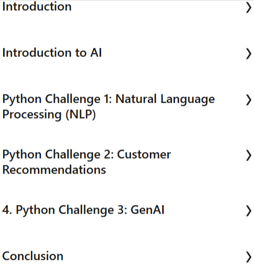 Course topics · LinkedIn — Python for AI Projects: From Data Exploration to Impact 2025-11