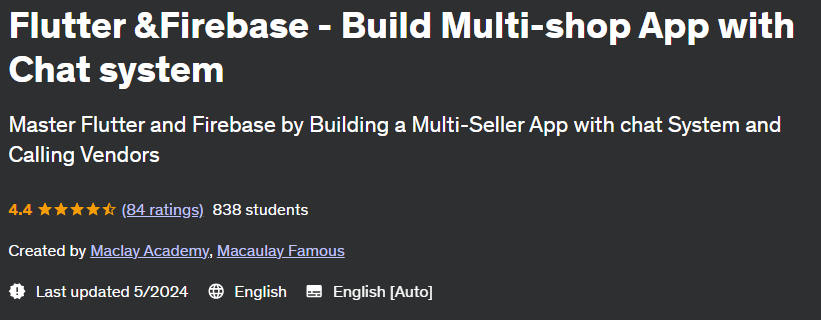 Pictures · Flutter &Firebase – Build Multi-shop App with Chat system 2024-2
