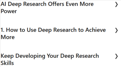 Course topics · AI Prompts for Deep Research: Real‑World Use Cases 2025-12