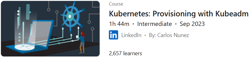 Images · Kubernetes : fournir avec Kubeadm 2023-9