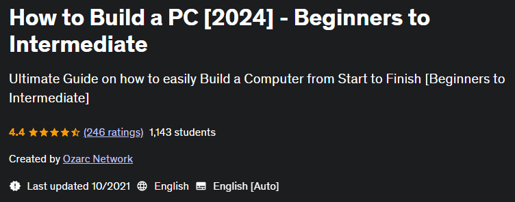Pictures · How to Build a PC [2024] – Beginners to Intermediate 2021-10