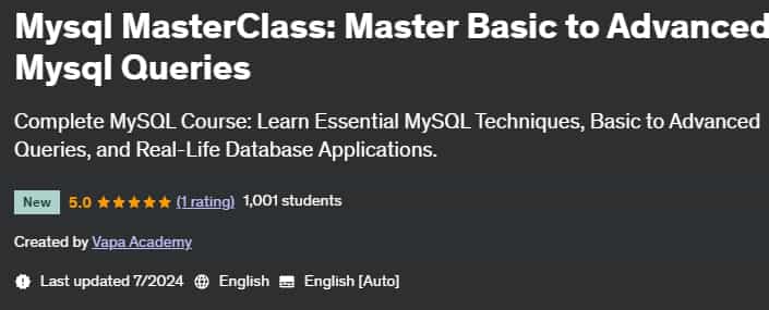 Pictures · Mysql MasterClass: Master Basic to Advanced Mysql Queries 2024-7