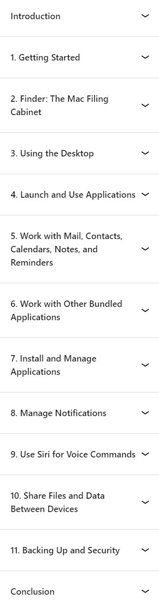 Course topics · LinkedIn — macOS Sequoia Essential Training 2024-9