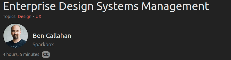 Pictures · Frontend Masters — Enterprise Design Systems Management 2023-5