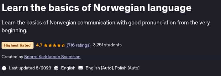 Pictures · Learn the basics of Norwegian language 2023-6