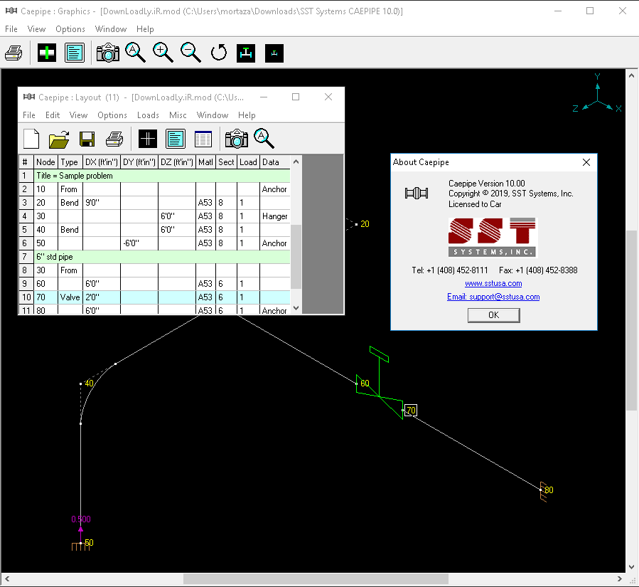 Pictures · SST Systems CAEPIPE 12.0 + CAEPIPE 3D+ 10.10