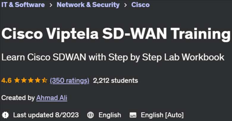 Pictures · Udemy — Cisco Viptela SD-WAN Training 2023-5