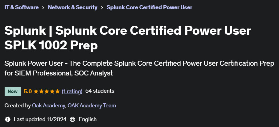 Pictures · Splunk | Splunk Core Certified Power User SPLK 1002 Prep 2024-10