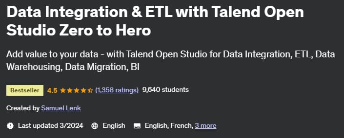 Pictures · Udemy — Data Integration & ETL with Talend Open Studio Zero to Hero 2023-10