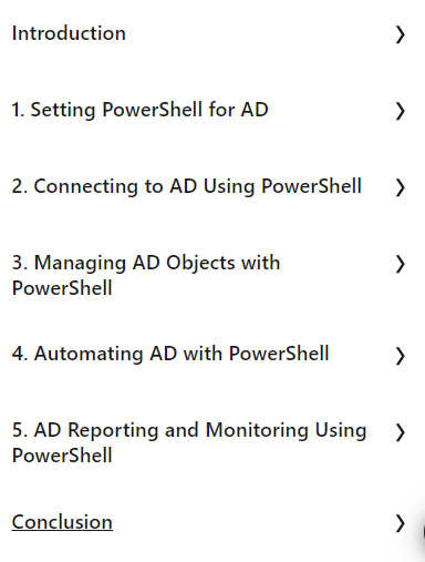 Course topics · LinkedIn — Advanced PowerShell: Automating Active Directory Administration 2023-10