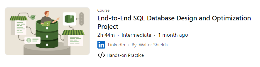 Pictures · LinkedIn — End-to-End SQL Database Design and Optimization Project 2024-11