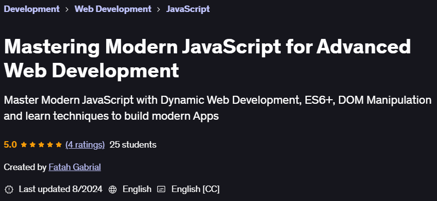 Pictures · Udemy — Mastering Modern JavaScript for Advanced Web Development 2023-10