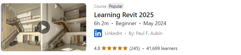 Pictures · LinkedIn — Learning Revit 2025 2024-5