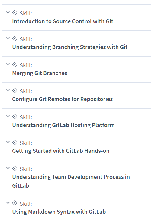 Course topics · CBTNuggets – GitLab and Git Tutorial for Beginners 2024-2
