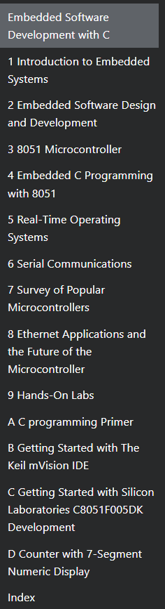 Pictures · Springer – Embedded Software Development with C 2009