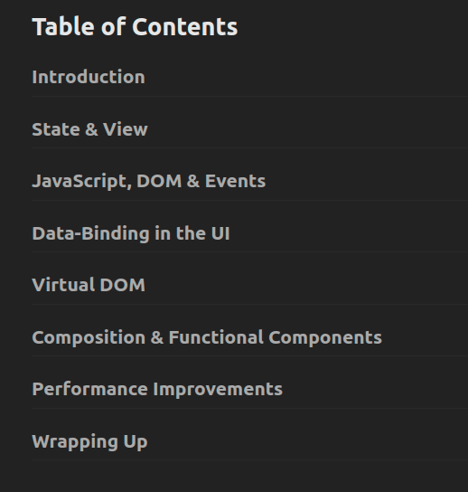 Course topics · The Hard Parts of UI Development 2023-6