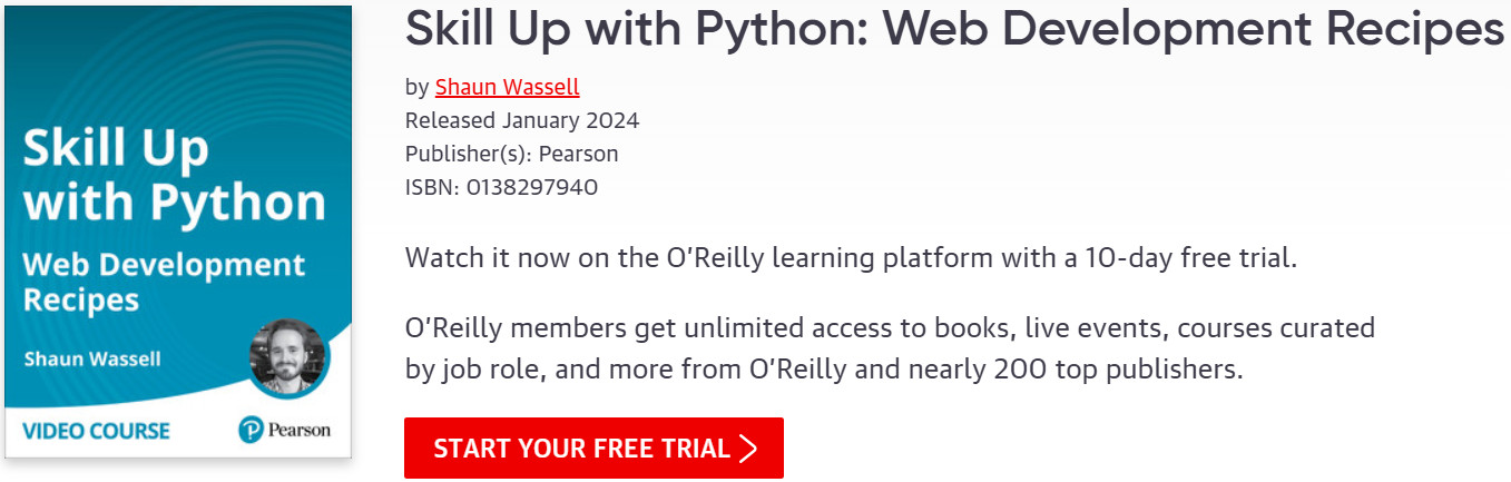Pictures · Oreilly – Skill Up with Python: Web Development Recipes 2024-1