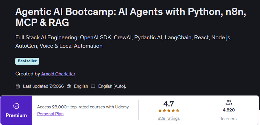Изображения · Агентный ИИ В Bootcamp: AI Агенты с Python, n8n, MCP & RAG 2026-7
