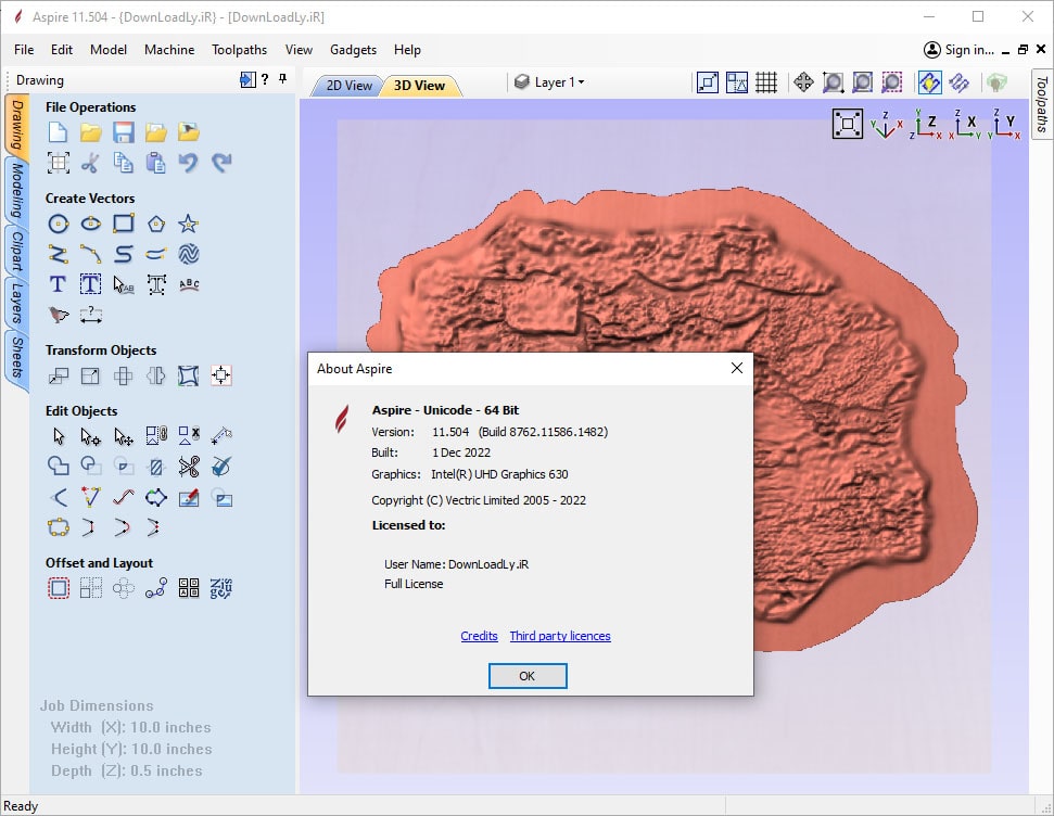 تصاویر · پروٹوکول Aspire Pro 12.509 x64