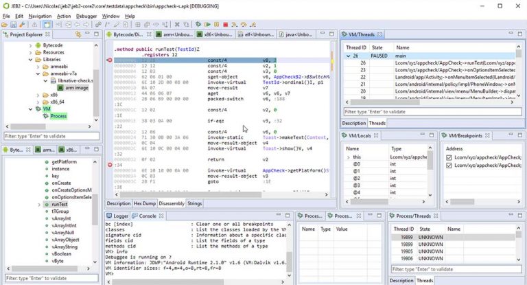 Pictures · JEB Decompiler 4.19