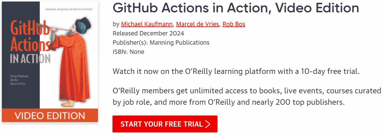 Pictures · Oreilly — GitHub Actions in Action, Video Edition 2024-12