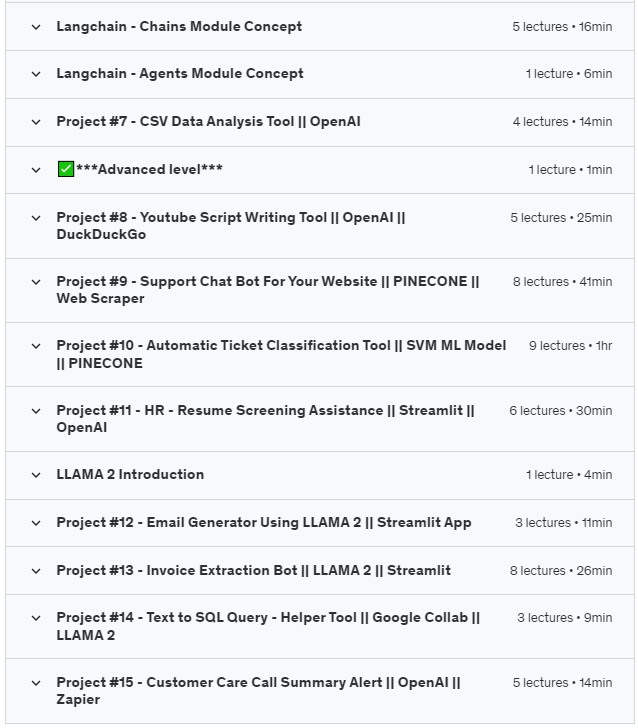 Pictures · Udemy — Master LangChain Build #15 AI Apps-OpenAI,LLAMA2,HuggingFace 2023-10